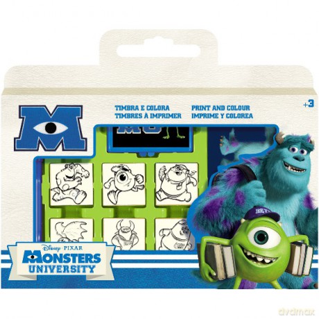 Multiprint Pieczątki W Walizce Monster [ZABAWKA]