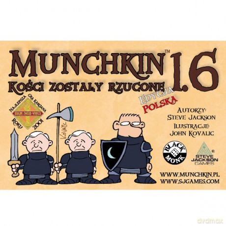 Munchkin 1.6 Kości Zostały Rzucone [KARTY]