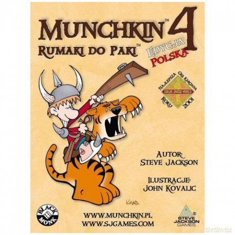Munchkin 4 Rumaki Do Paki [KARTY]
