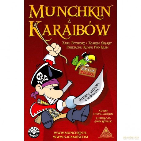 Munchkin Z Karaibów [KARTY]