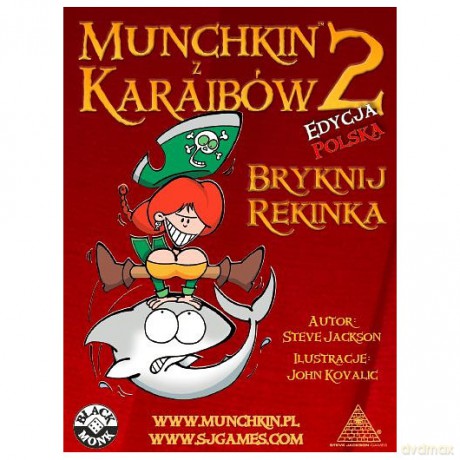 Munchkin Z Karaibów2 Bryknij Rekina [KARTY]