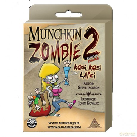 Munchkin Zombie Pl 2 Kosi, Kosi Łapci [KARTY]