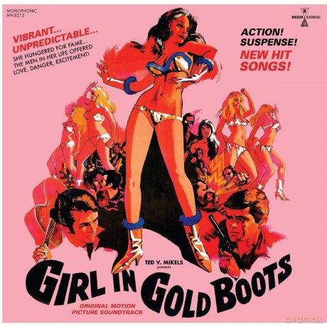Girl In Gold Boots Ost (Gold/Dvd) [Winyl]