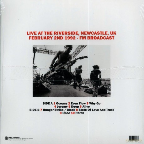 Pearl Jam: Grip The Wheel: 1992 Newcastle Broadcast [Winyl]