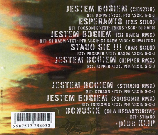 Paktofonika: Jestem Bogiem (single) [CD]