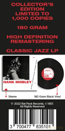 Hank Mobley: Hank Mobley ( Black) [Winyl]