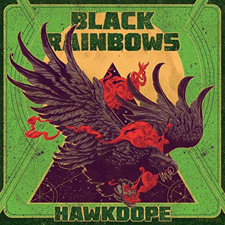 Black Rainbows: Hawkdope (Green Fluo) [Winyl]
