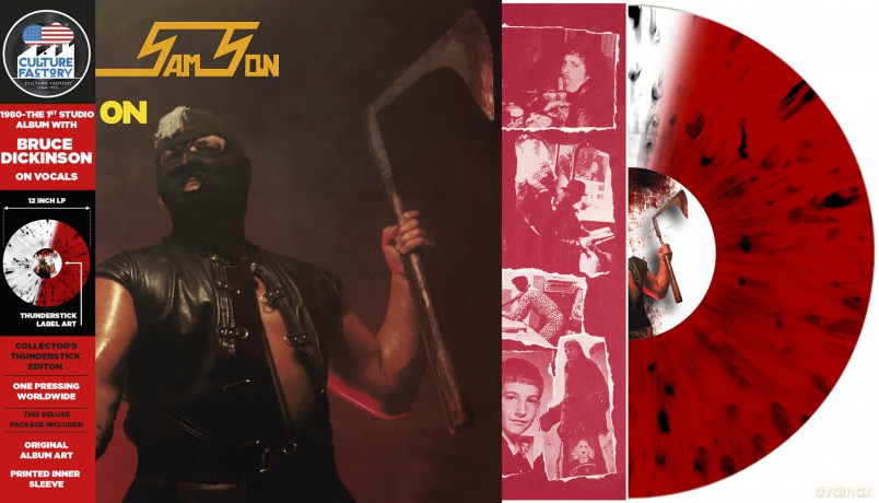 Samson: Head On - Splatter Red, Black And Crystal Clear 1.000 Copies L [Winyl]