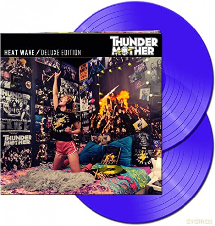 Thundermother: Heat Wave (Clear Blue) [Winyl]