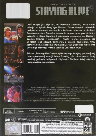 Pozostać żywym (Staying Alive) [DVD]