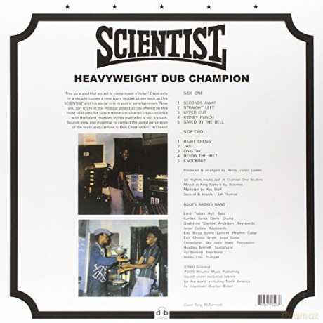 Scientist: Heavyweight Dub Champion [Winyl]