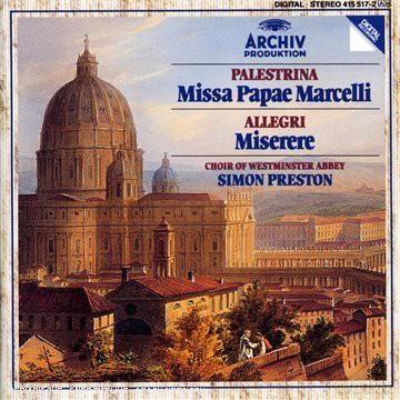 Palestrina/Preston: Missa Papae Marcelli [CD]