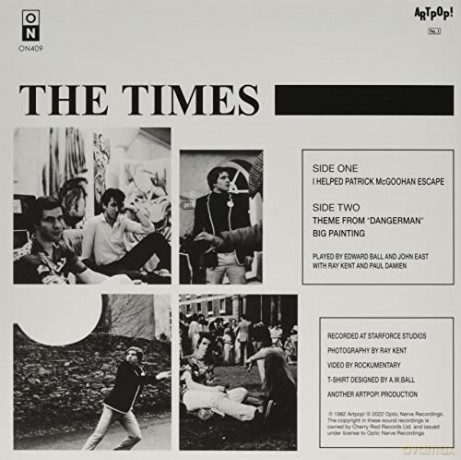 The Times: I Helped Patrick Mcgoohan Escape [Winyl]