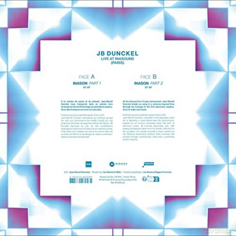 Jb Dunckel: Inasound [Winyl]