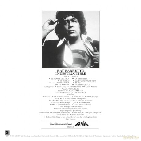 Ray Barretto: Indestructible [Winyl]