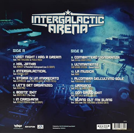Bonnot: Intergalactic Arena - 250 Copie Vinile Nero Numerato [Winyl]