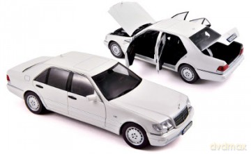 Norev Mercedes Benz S600 1997 (white) Hq [ZABAWKA]
