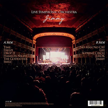 Jimmy Sax: Jimmy Live Symphonic Orchestra [Winyl]