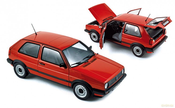Norev Volkswagen Golf Ii Cl 1984 (red) [ZABAWKA]