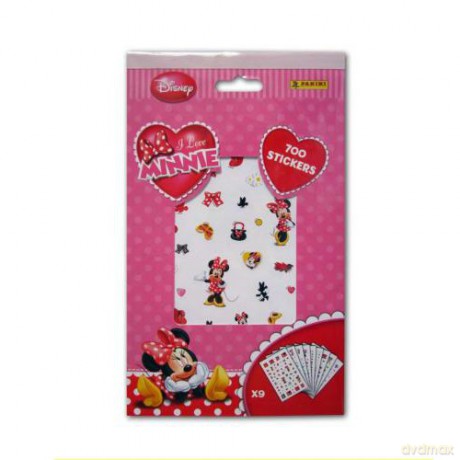 Panini 700 Naklejek Minnie [ZABAWKA]