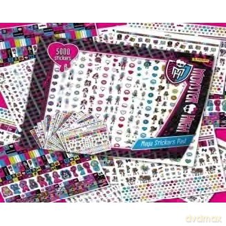 Panini Mega Pads 5000 Naklejek Mh [ZABAWKA]