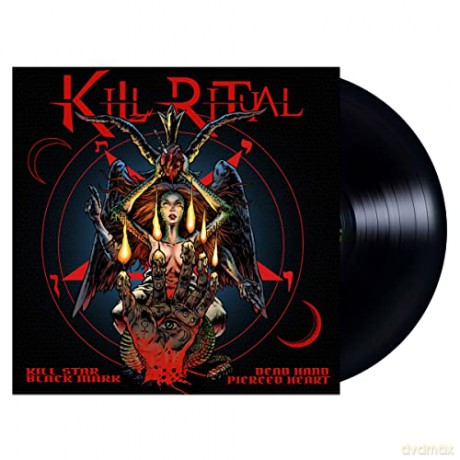Kill Ritual: Kill Star Black Mark Dead Hand Pierced Heart [Winyl]