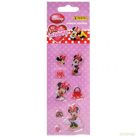 Panini Naklejki Cristal Mini Minnie [ZABAWKA]