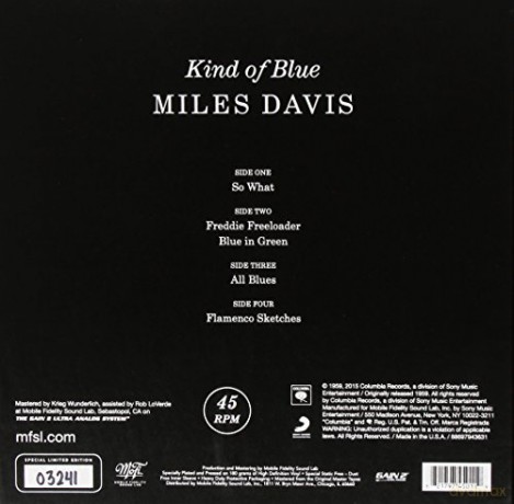 Miles Davis: Kind of Blue [2xWinyl]