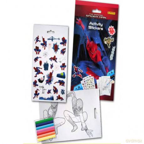 Panini Naklejki Holiday Activity Spider. [ZABAWKA]