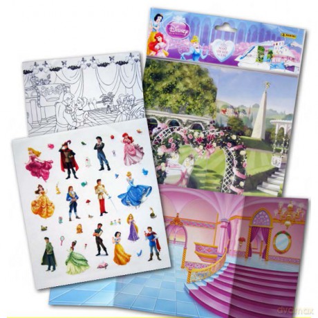 Panini Naklejki Maxi Scene Princess [ZABAWKA]
