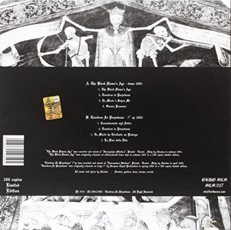 Tenebrae in Perpetuu: La Genesi: 2001-2002 [Winyl]