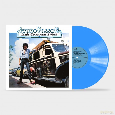 Ivano Fossati: La Mia Banda Suona Il Rock (r Blue - Ed.Lim.Num) [Winyl]