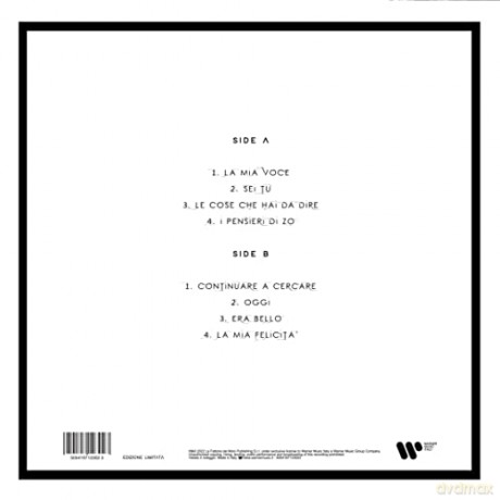 Fabrizio Moro: La Mia Voce [Winyl]