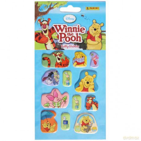 Panini Naklejki Wypukłe Kubuś Puchatek [ZABAWKA]