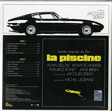 Michel Legrand: La Piscine/Un Homme Est Mort (Lp+7-Inch) [Winyl]