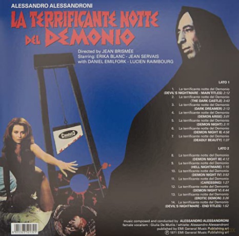 Alessandro Alessandroni: La Terrificante Notte Del Demonio (Devil S Nightmare) [Winyl]