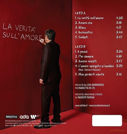 Luca Barbarossa: La Verita Sull Amore [Winyl]