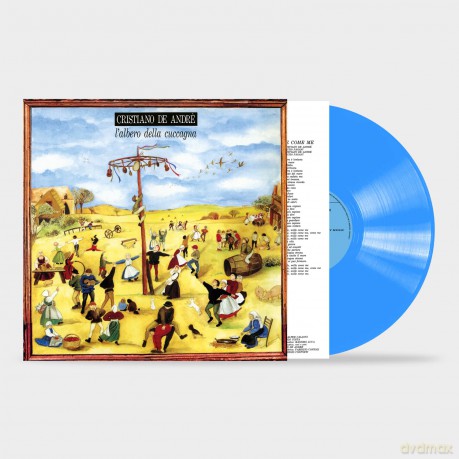 Cristiano De Andre: L'Albero Della Cuccagna (Blue) [Winyl]