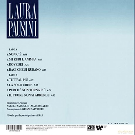 Laura Pausini: Laura Pausini [Winyl]