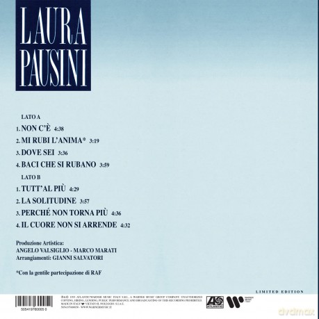 Laura Pausini: Laura Pausini [Winyl]