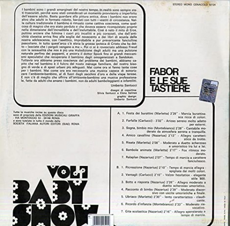 Fabio Fabor: Le Sue Tastiere [Winyl]