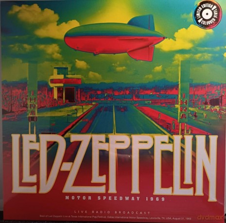 Led Zeppelin: Led Zeppelin - Motor Speedway 1969 - Lime Transparent [Winyl]