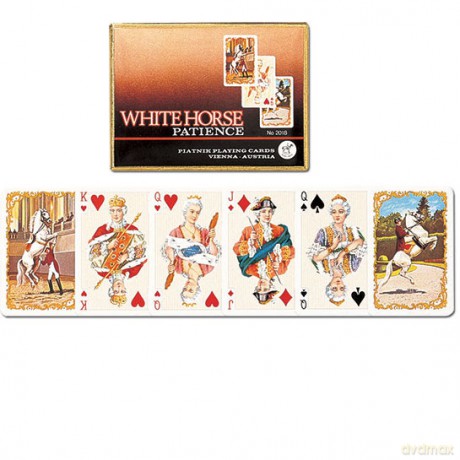 Piatnik Karty Pasjansowe Whitehorse [KARTY]