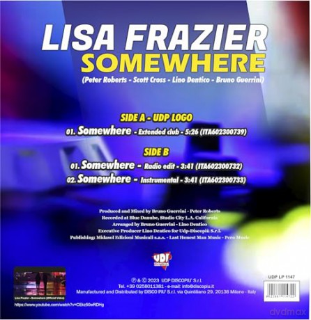 Frazier Lisa: Lisa Frazier - Somewhere [Winyl]