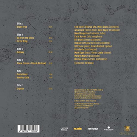 Gil Evans Orchestra: Live At Fabrik Hamburg 1986 (3lp) [Winyl]