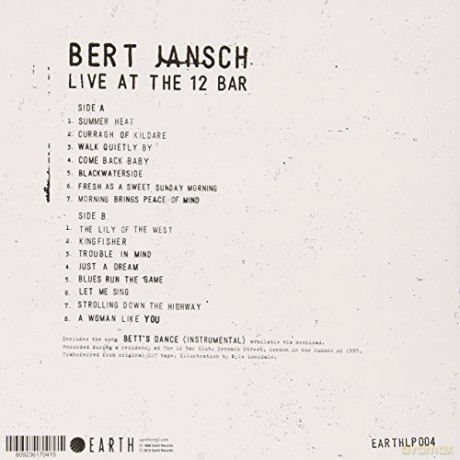 Bert Jansch: Live At The 12 Bar [Winyl]