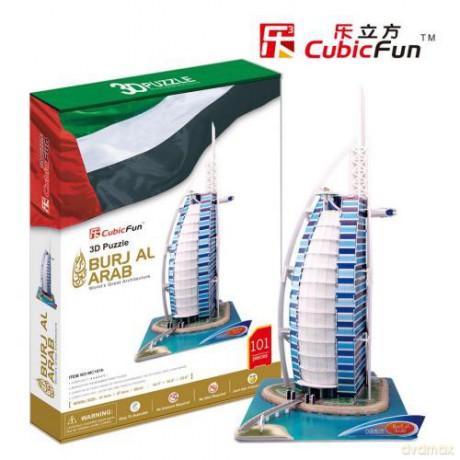 Puzzle 3d Burjal Arab [PUZZLE]