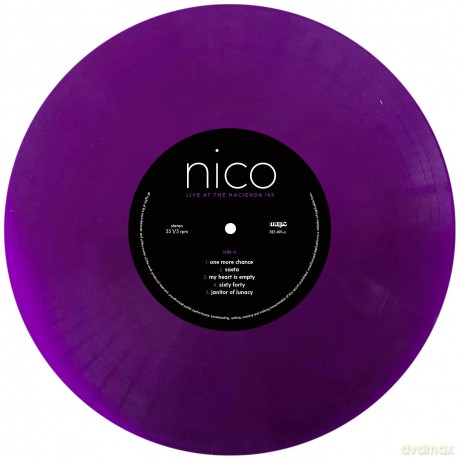 Nico: Live At The Hacienda '83 (Clear Purple Vnyl) (Rsd 2022) [Winyl]