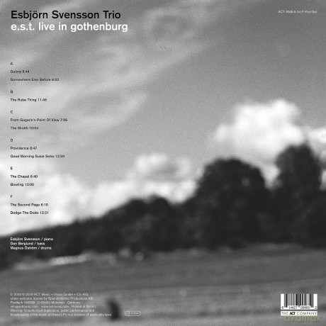 Esbjorn Svensson Trio: Live In Gothenburg [3xWinyl]