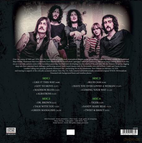 Fleetwood Mac: Live In New Orleans 1970 [2xWinyl]